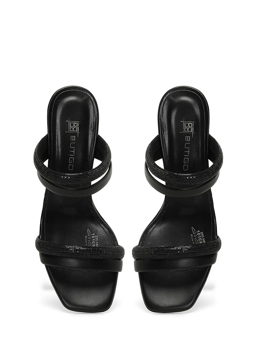 23S-140 4FX Siyah Kadın Terlik-3