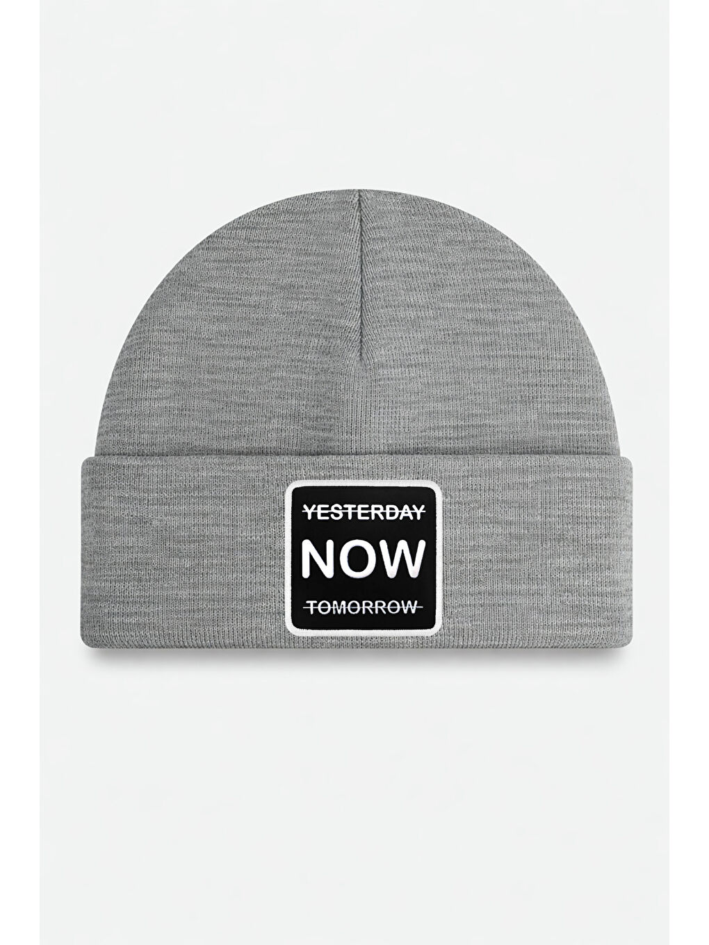 Yesterday Now Tomorrow Logolu Gri Bere