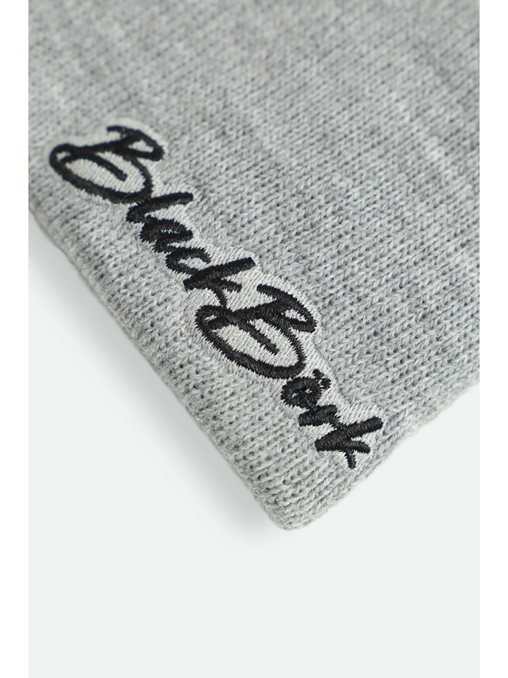 Kaplan Logolu Gri Bere-2