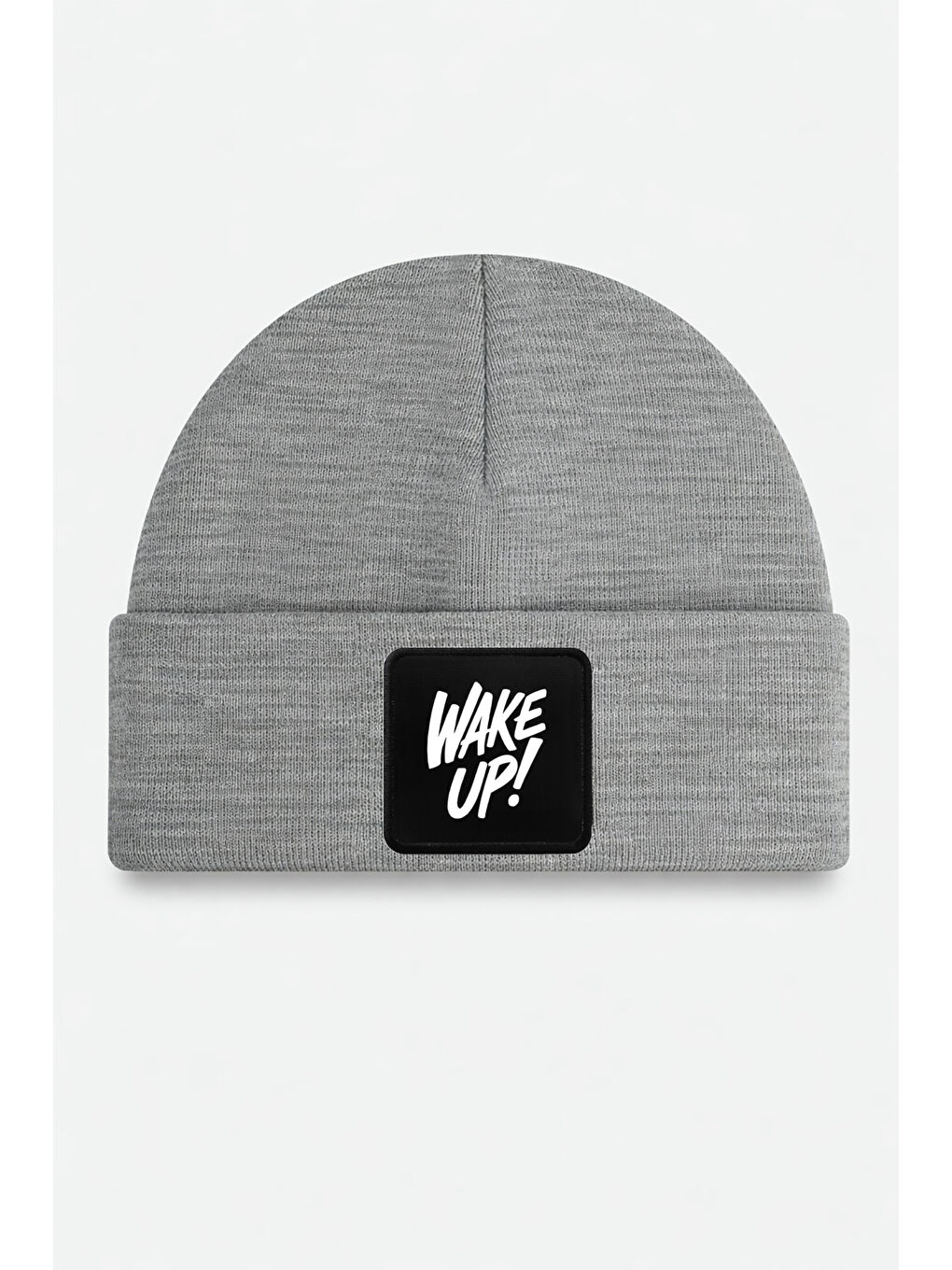 Wake Up Logolu Gri Bere