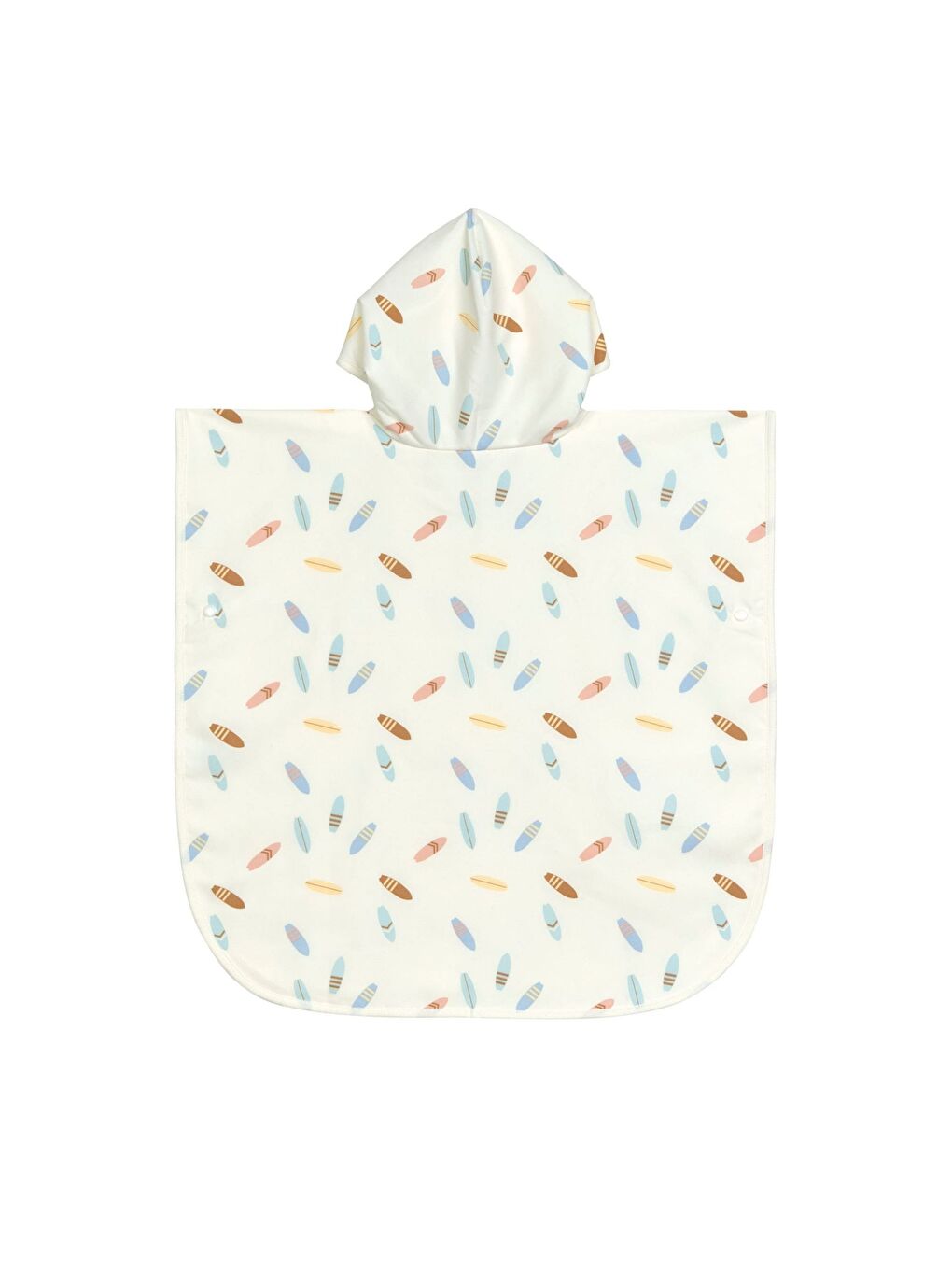 Beyaz Surfboards UV Korumalı Plaj Çocuk Panço Sea Salt-1