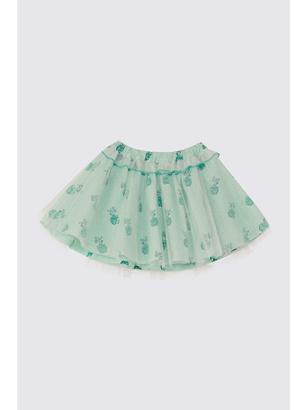 Kız Bebek Tütü Ekru Etek-1