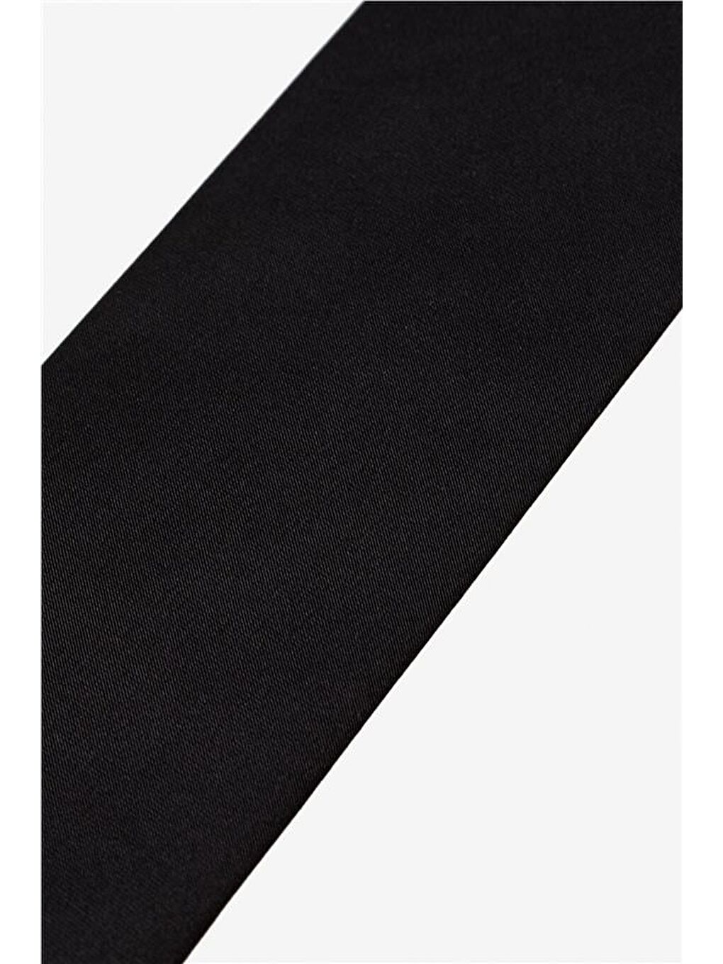 Siyah Düz Kravat-2