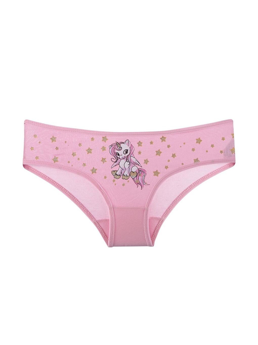 Karışık Kız Çocuk Külot 5'li Paket Pamuklu Elastanlı-1