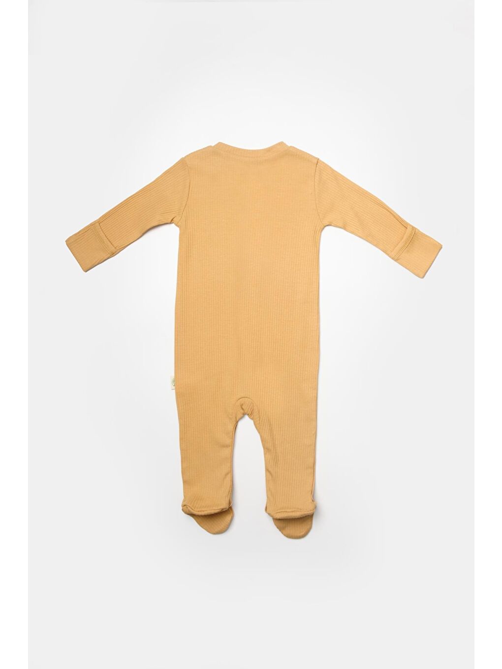 Sarı Organik 2'li Patikli Tulum CSYB9034-3