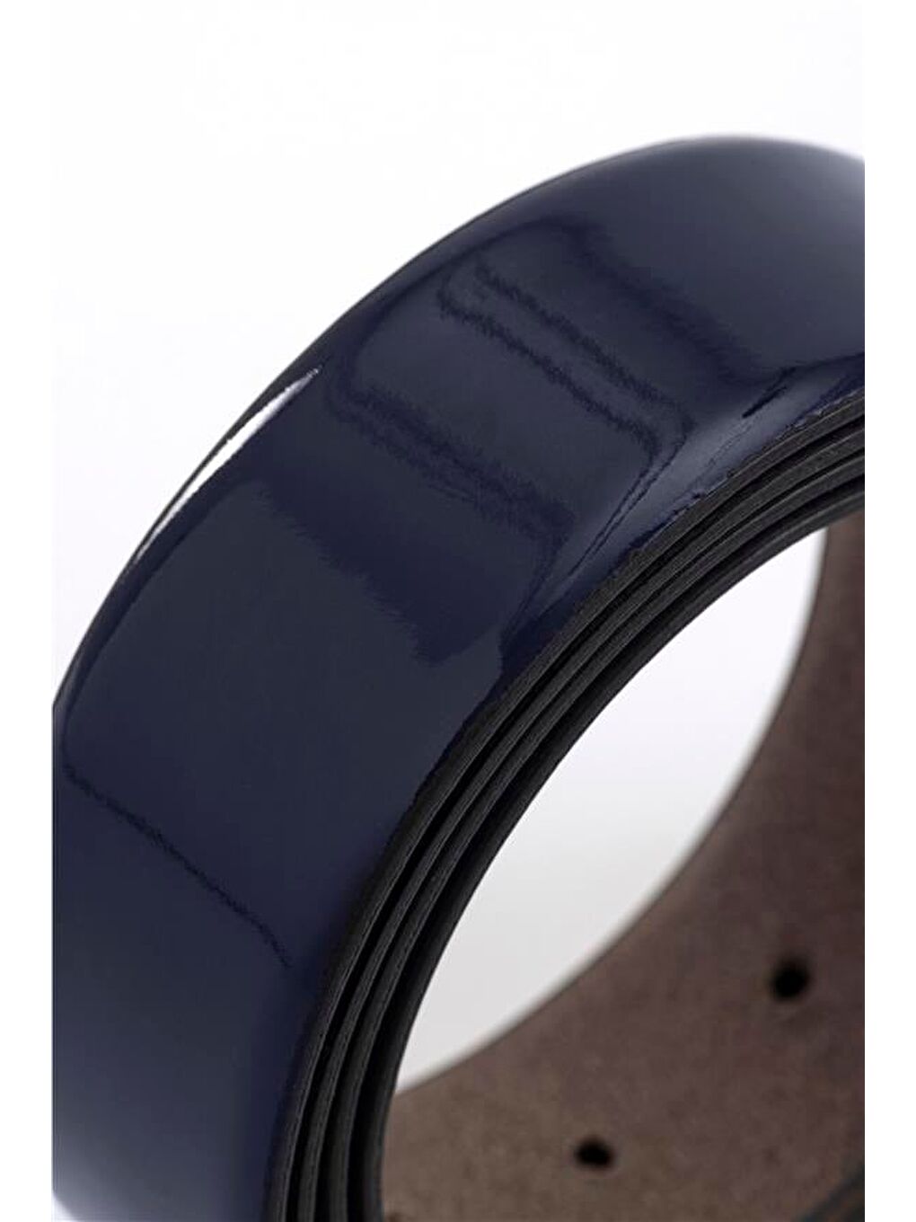 Lacivert Klasik Kemer-3