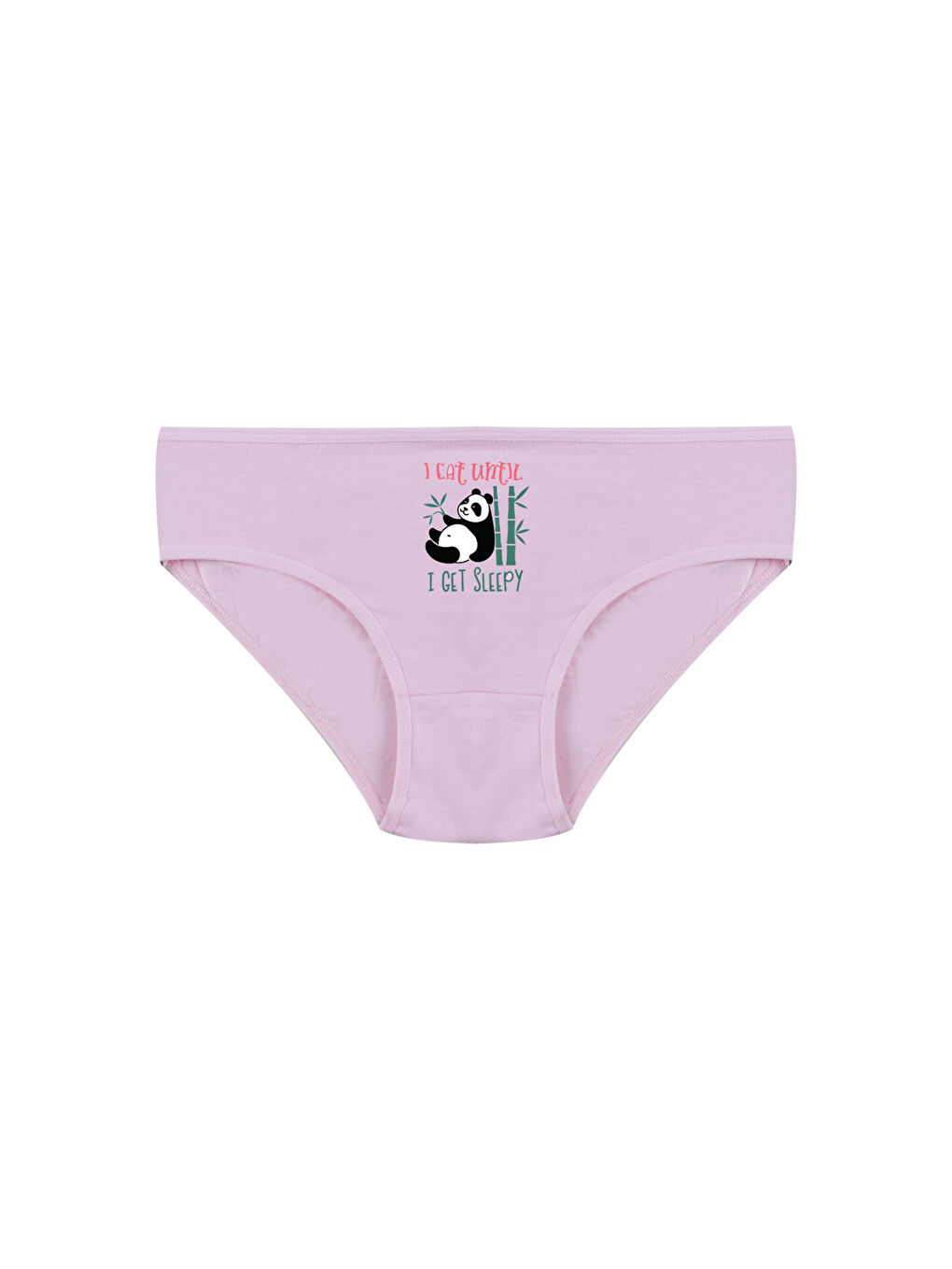 Pembe Kız Çocuk 6'lı Sevimli Fare Desenli Slip-2