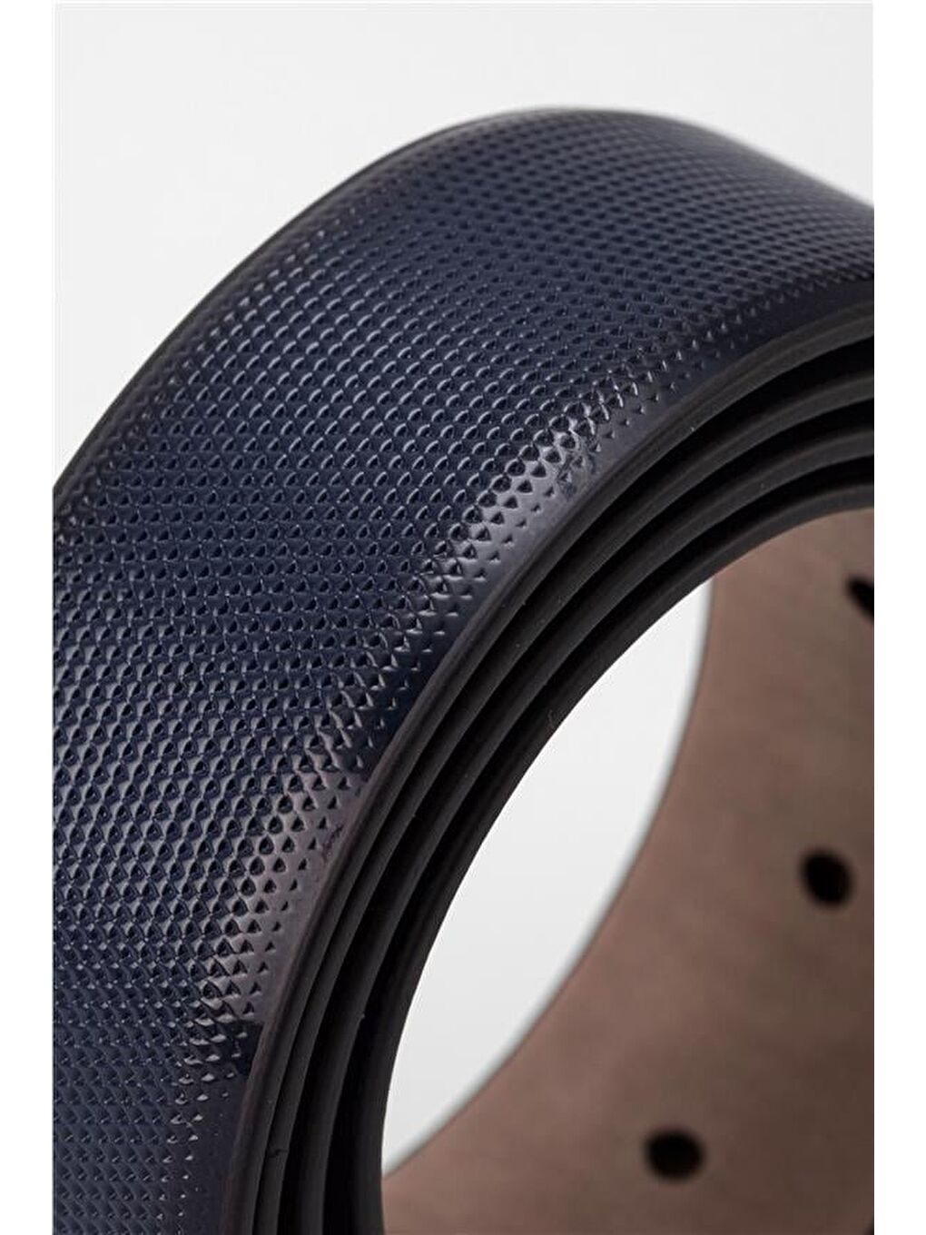 Lacivert Klasik Kemer-3