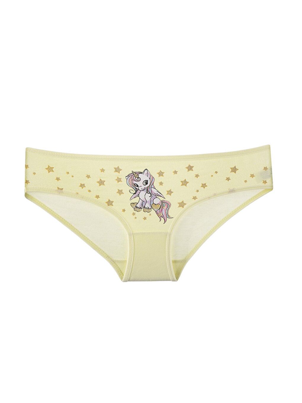 Karışık Kız Çocuk Külot 5'li Paket Pamuklu Elastanlı-5