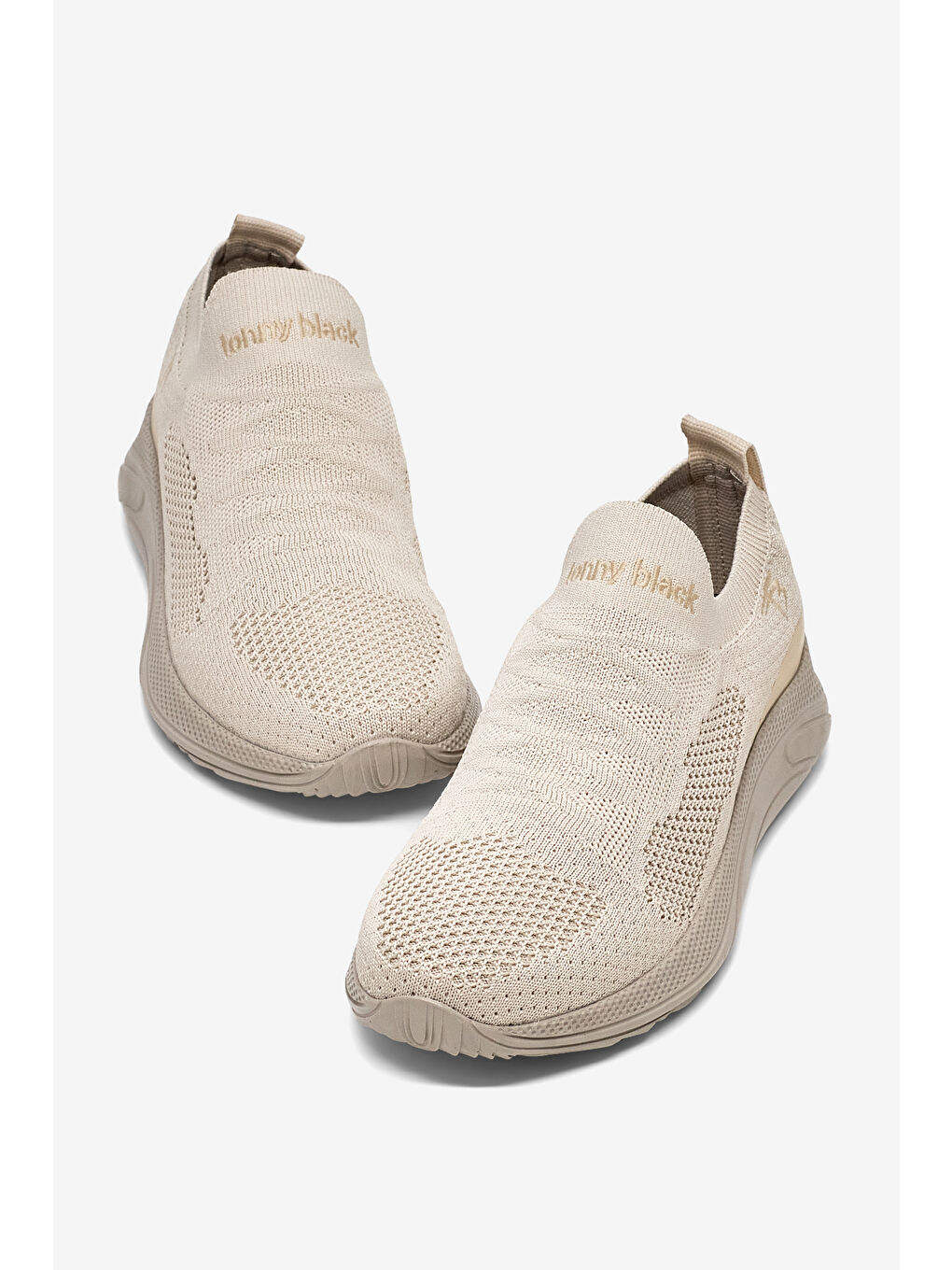 Erkek Bej Eva Taban Rahat Kalıp Günlük Spor Ayakkabı-3