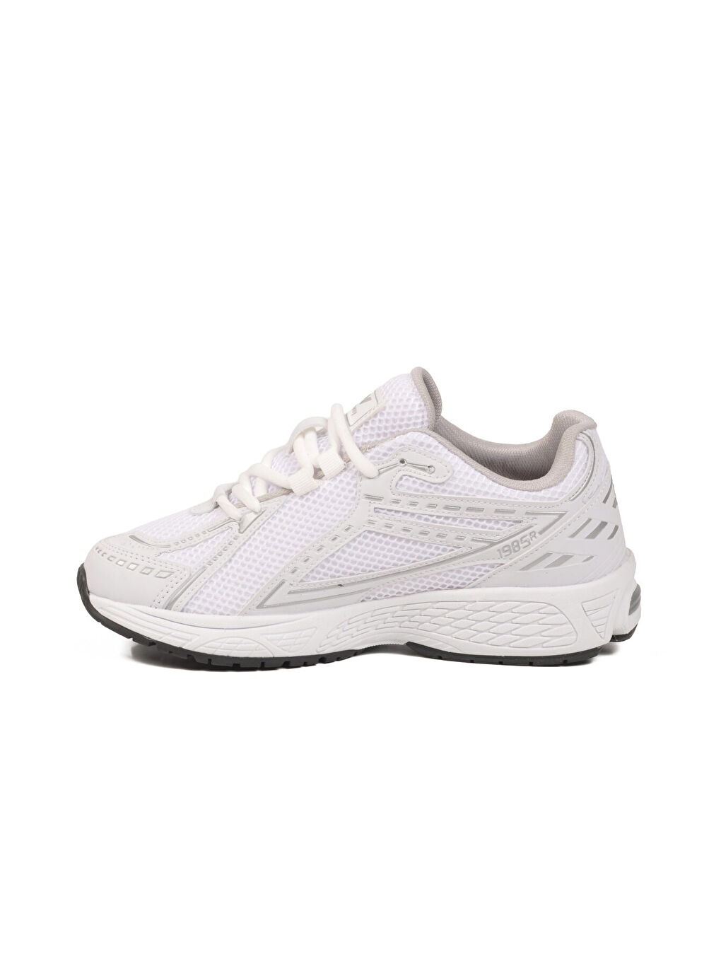 Beyaz Fileli Hafif Esnek Hafızalı Taban Unisex Spor Ayakkabı Ruth G-3