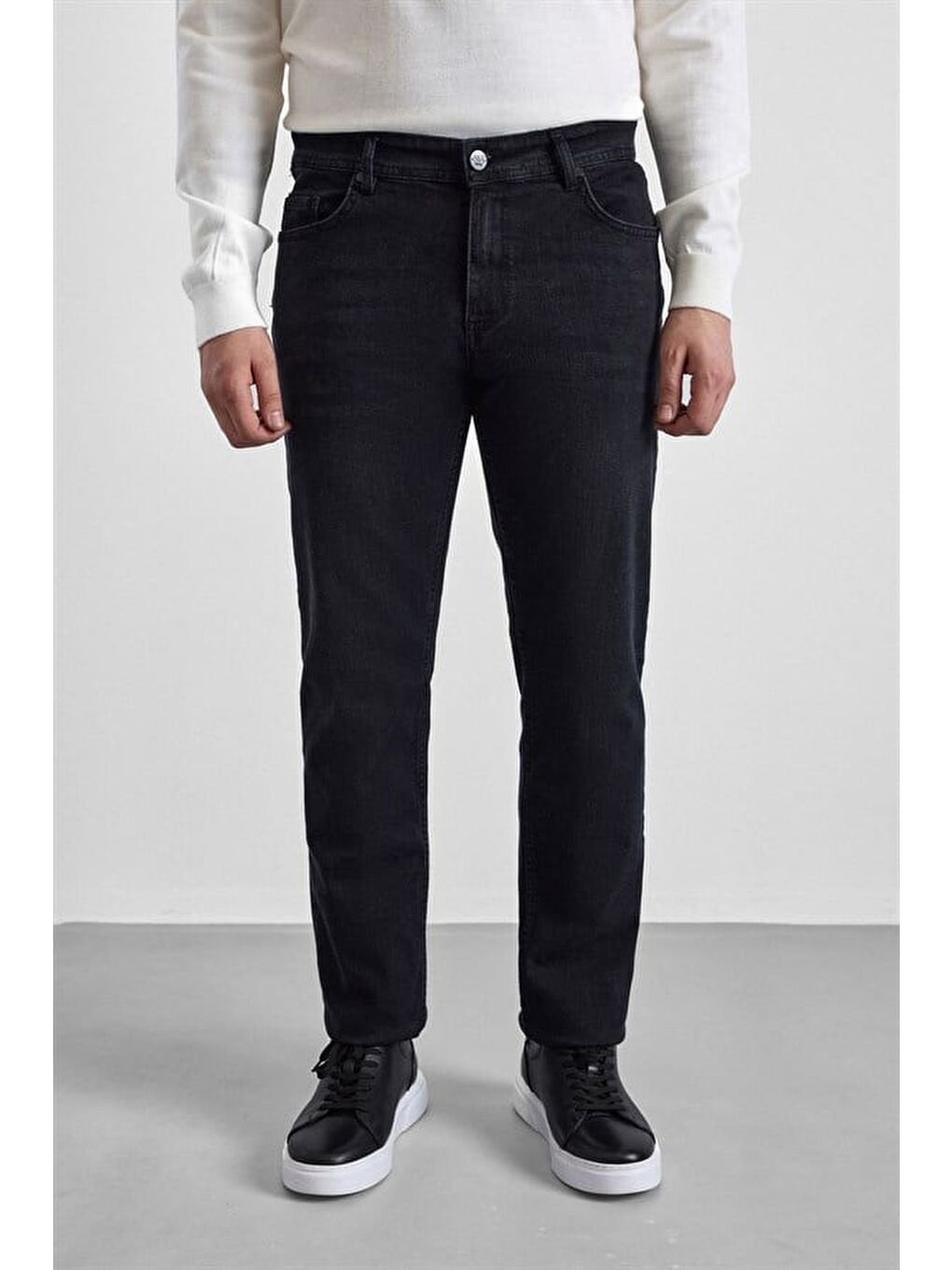 Siyah Denim Pantolon