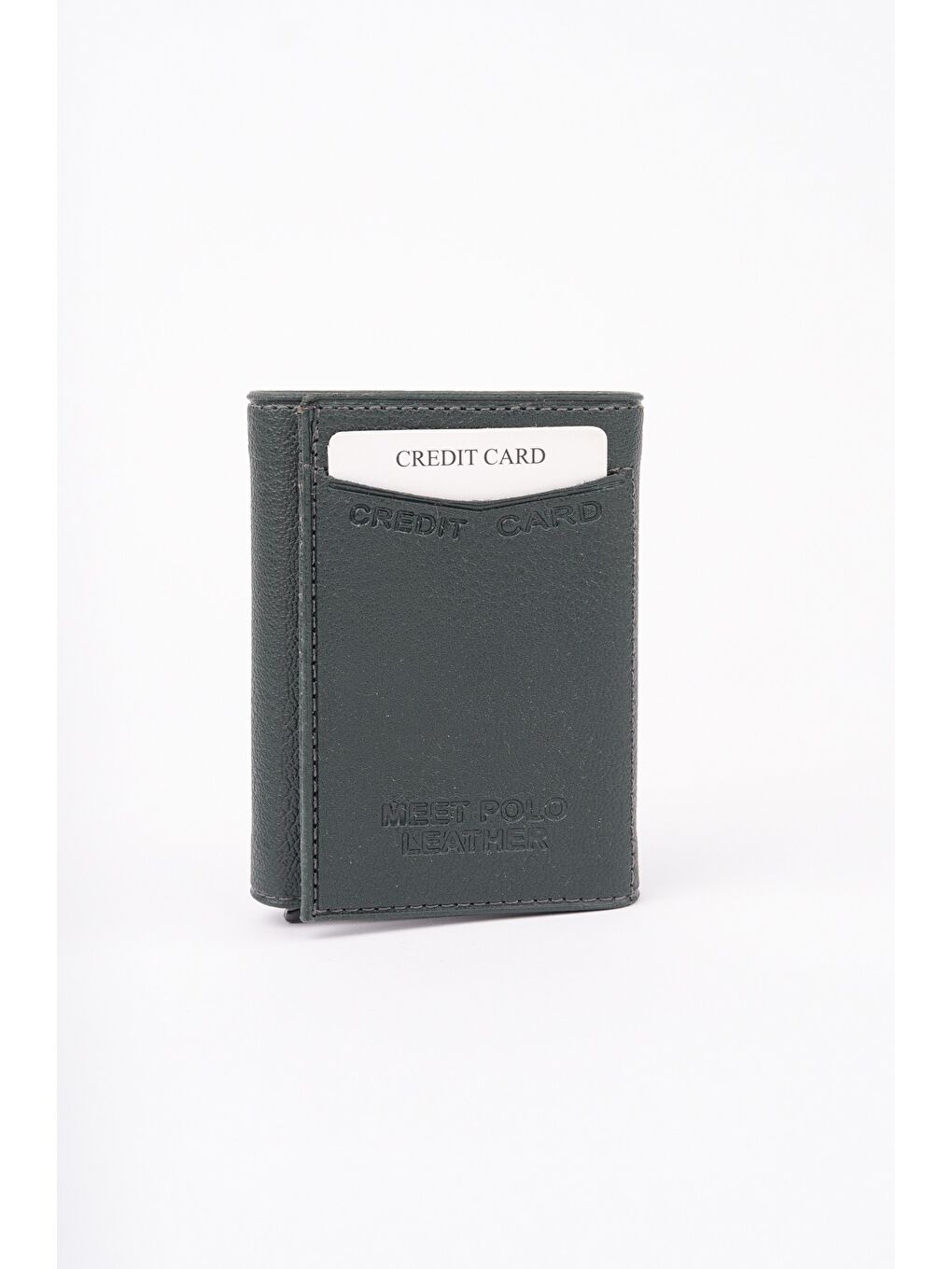 Haki TOM Otomatik Mekanizmalı Kartlık Cüzdan