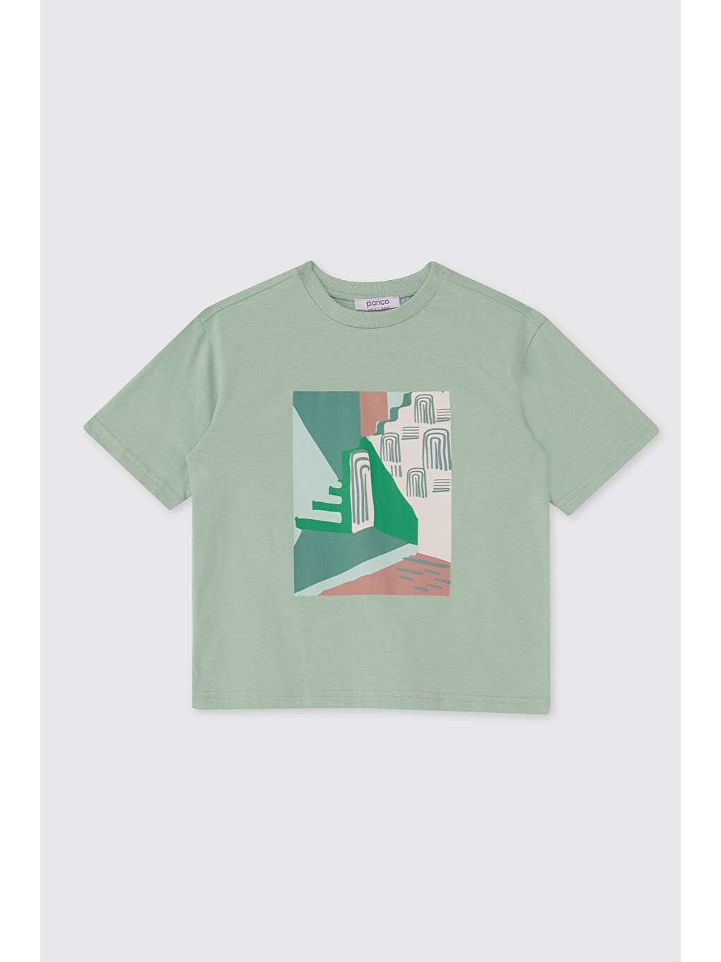 Erkek Çocuk Yeşil Tişört