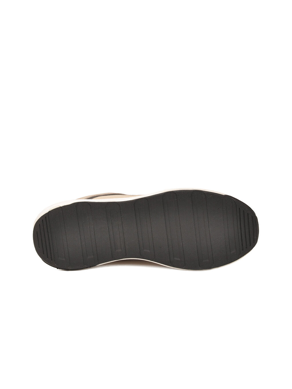 Bej Hafif Esnek Kilit Bağcıklı Erkek Spor Ayakkabı Bertina M-4