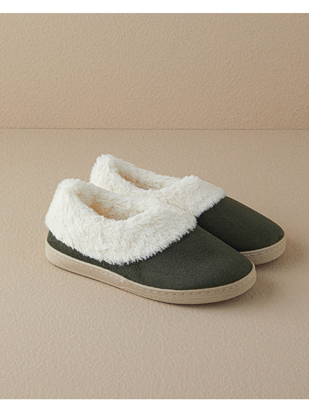 Teby Kadın Ev Babeti Yeşil-1