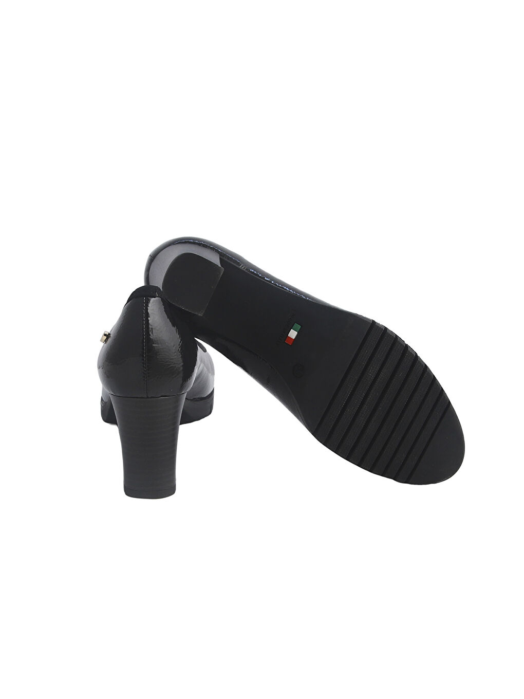 Siyah Kadın Topuklu Ayakkabı 264852DS 4852 Axel Nero-4