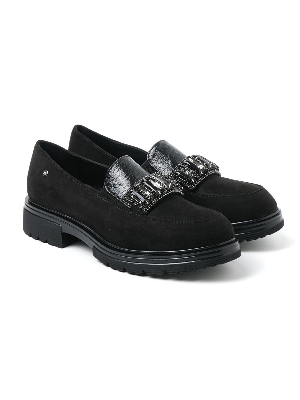 Kahverengi Kadın Klasik Ayakkabı 8B4914DS 4914 DS CAM NER GOLDES SC Nero-1