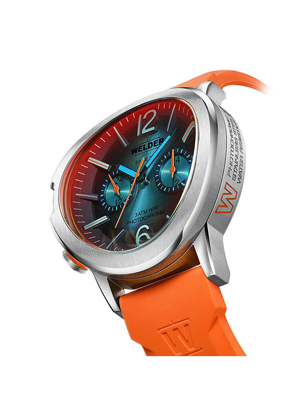 Turuncu WWMD1008 Erkek Kol Saati-4