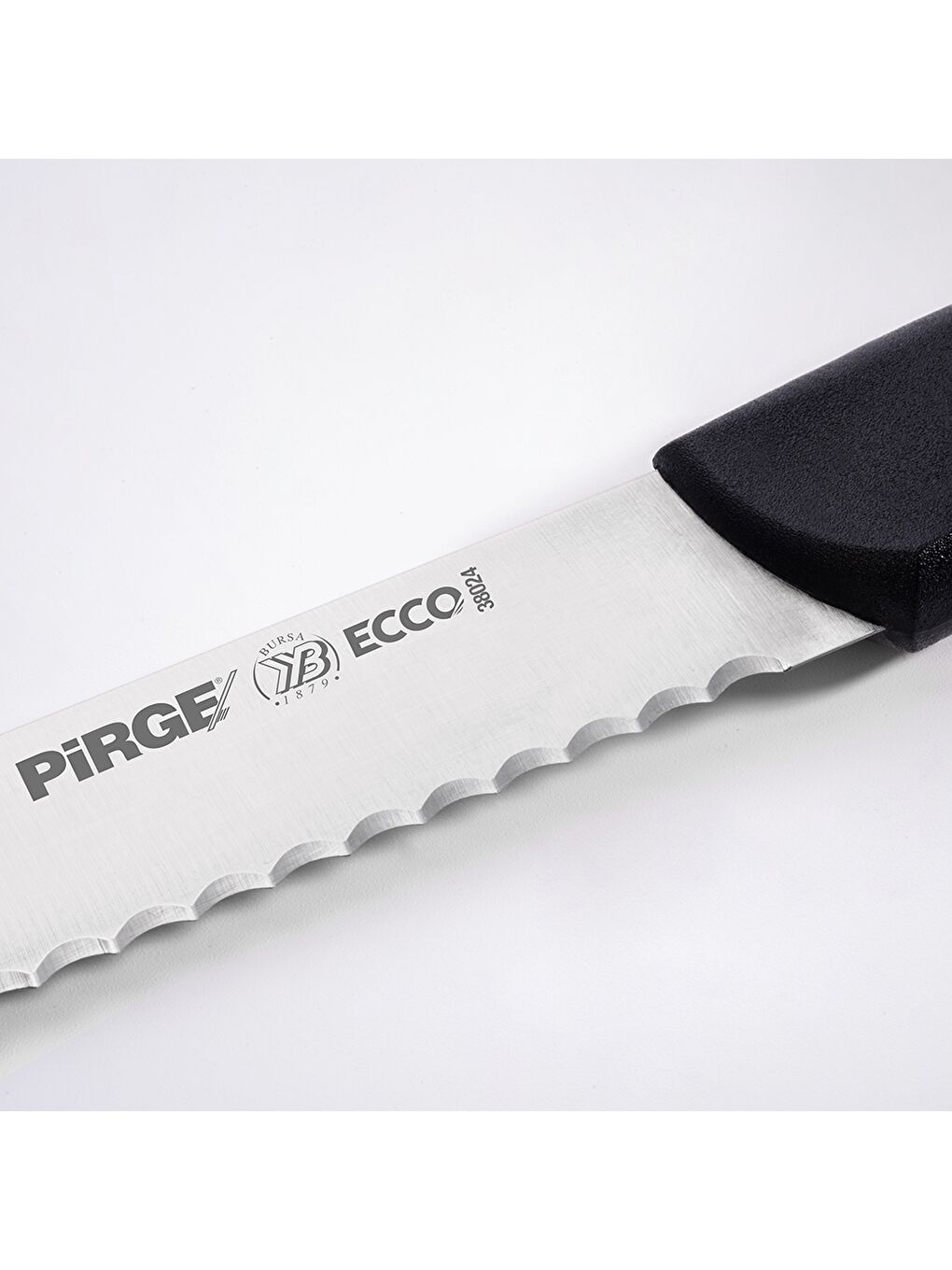 PİRGE Siyah Ecco Ekmek Bıçağı Pro 17 5 cm - 3