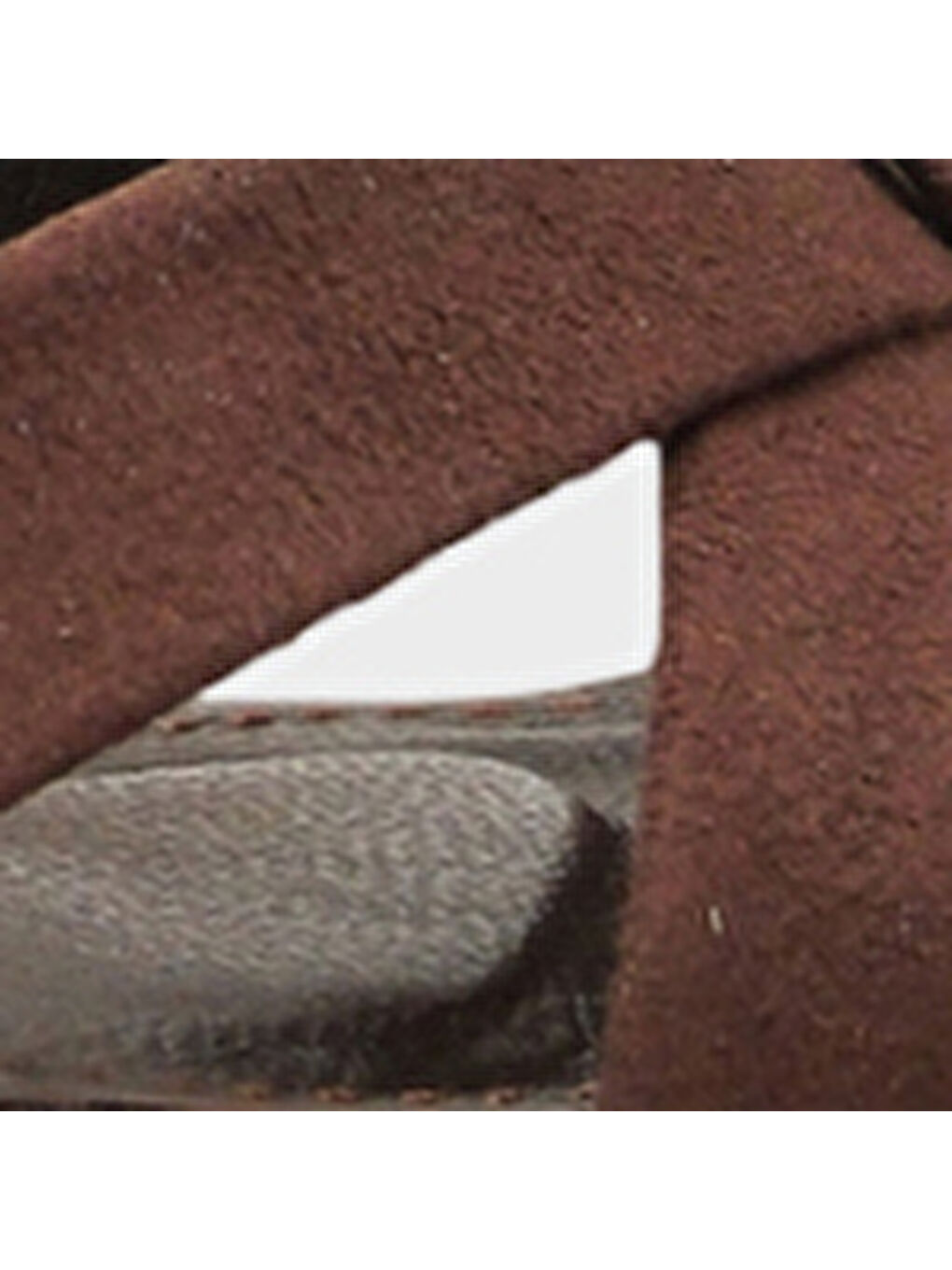 Kahverengi Roxana Hakiki Deri Astarlı Küt Burunlu Çapraz Bantlı Orta Topuklu Kadın Ayakkabı-6