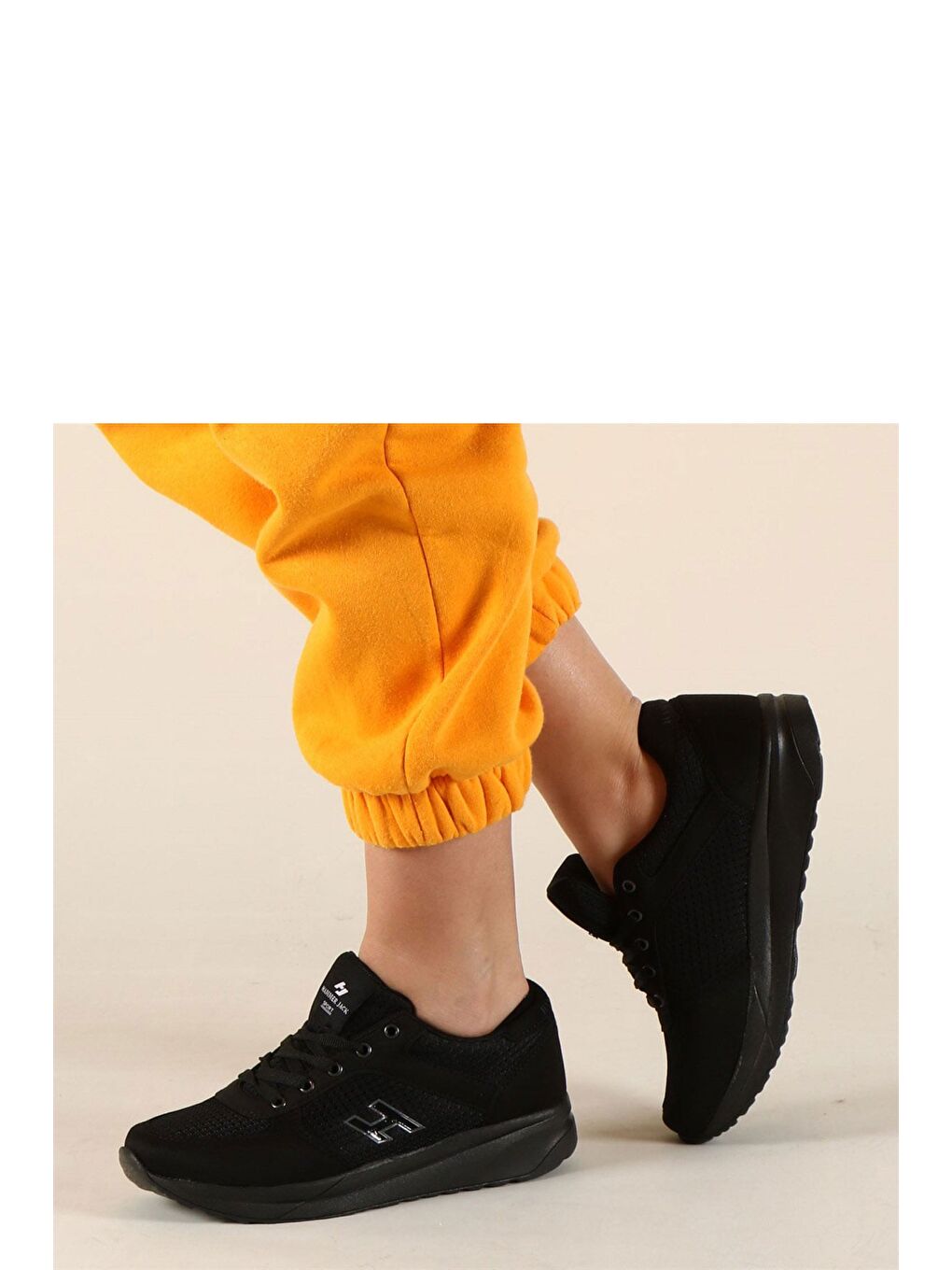 Arkis Siyah Kadın Spor Ayakkabı-5