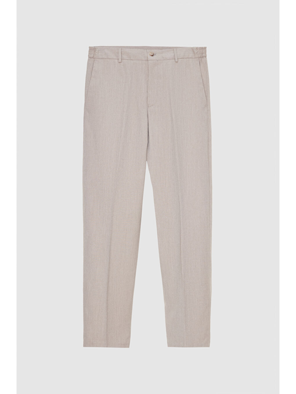 Bej Relaxed Vizon Takim Elbise-5