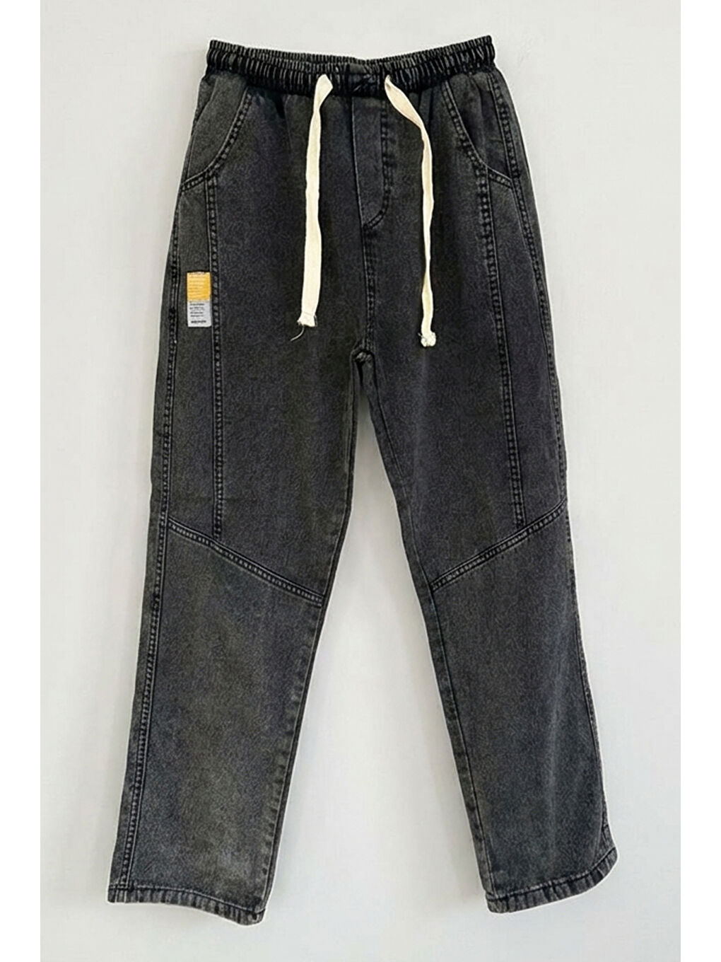 Erkek Rahat Kesim Baggy Jean Pantolon 30074 - Antrasit-4