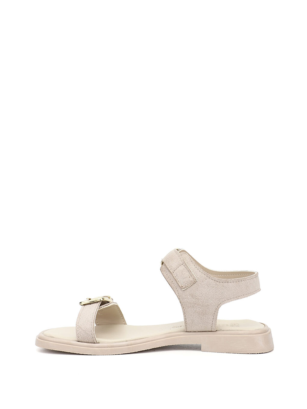 Bej Kadın BEJ Bilek Bantlı Sandalet-3