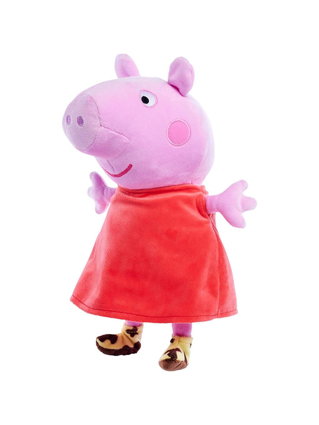 Peppa Pig Sesli Pelüş 22 cm Karnına Bastığınızda Eğlenceli Sesler Çıkarır - 4