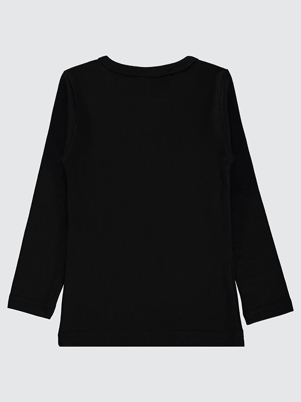 Boys Erkek Çocuk Termal Sweatshirt 2-5 Yaş Siyah-1