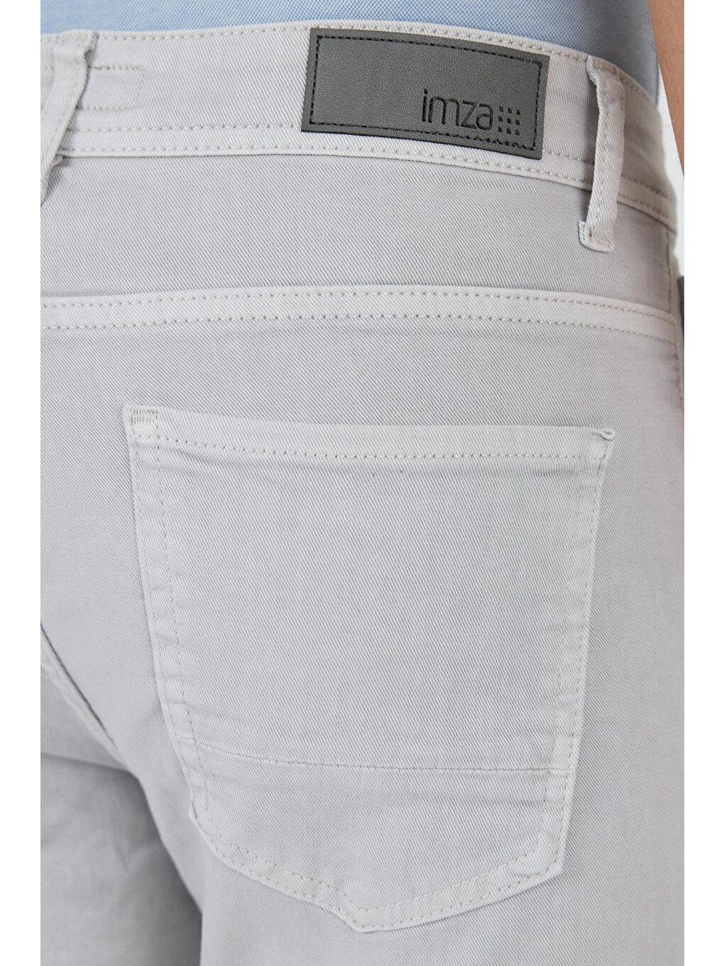 Bej Taş Rengi Pamuklu 5 Cep Casual Slim Fit 5 Cep Pantolon 1003250318-4