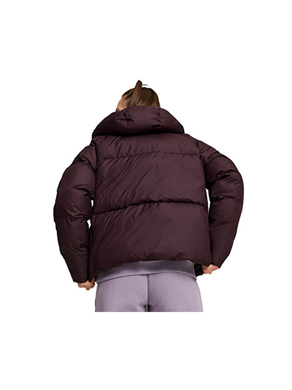 Poly Puffer Jacket Kadın Günlük Mont 62648944 Mor-3