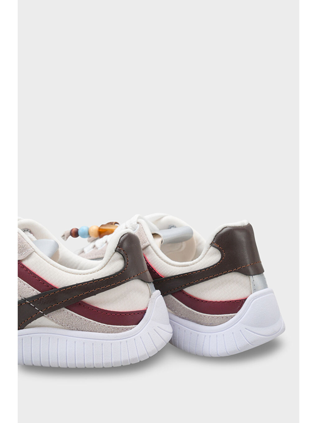 Gri Kadın Sneaker Spor Ayakkabı-3