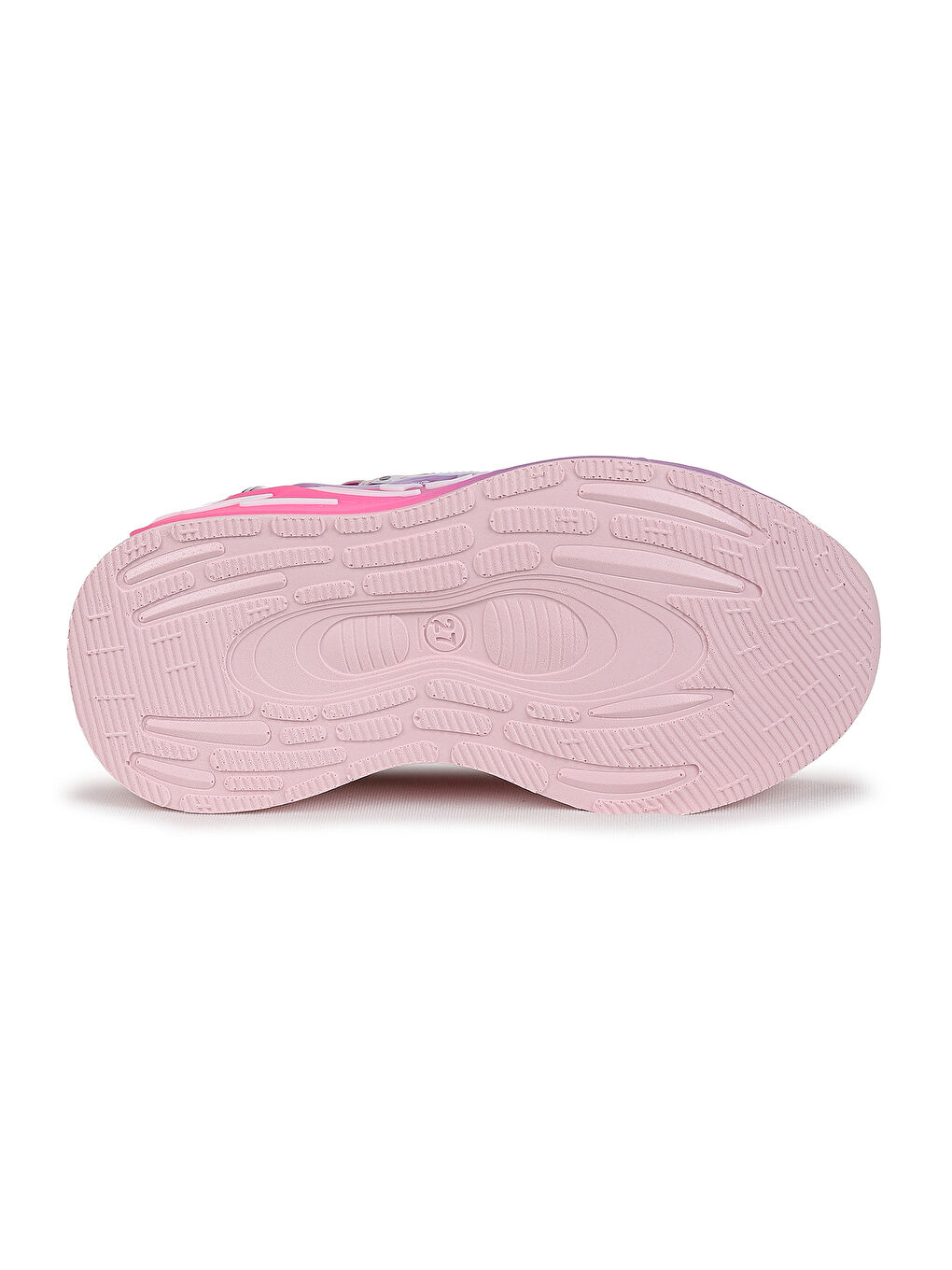 Pembe Sund Işıklı Hafif Taban Kız Çocuk Spor Ayakkabı-4