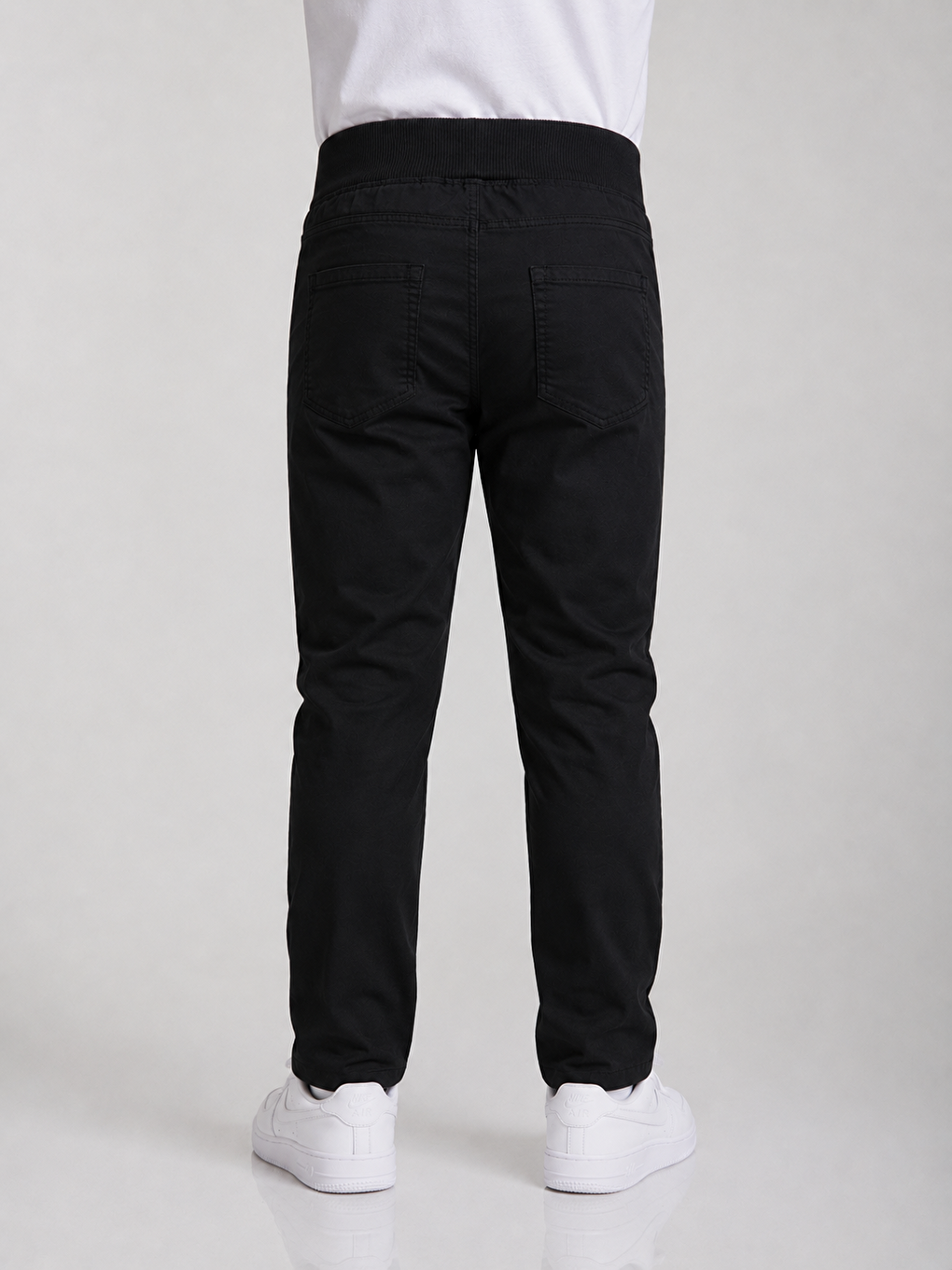 Siyah Kız Çocuk Okul Pantolonu Unisex-4