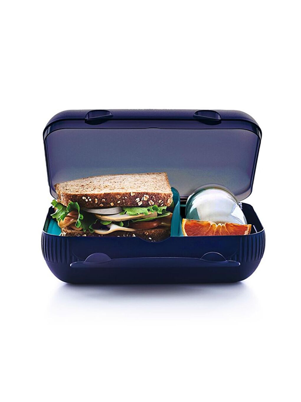 Tupperware Siyah Eco + Ayraçlı Beslenme Kutusu - 4