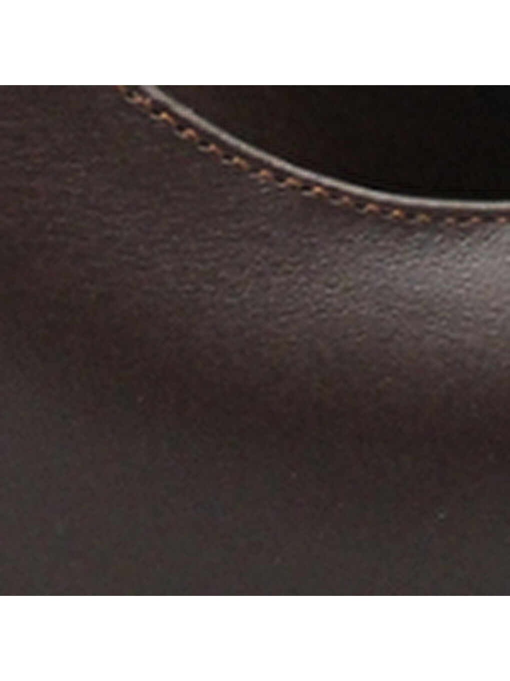 Kahverengi Steffi Hakiki Deri Sivri Burunlu Orta Topuklu Yandan Tokalı Arkası Açık Kadın Ayakkabı-5