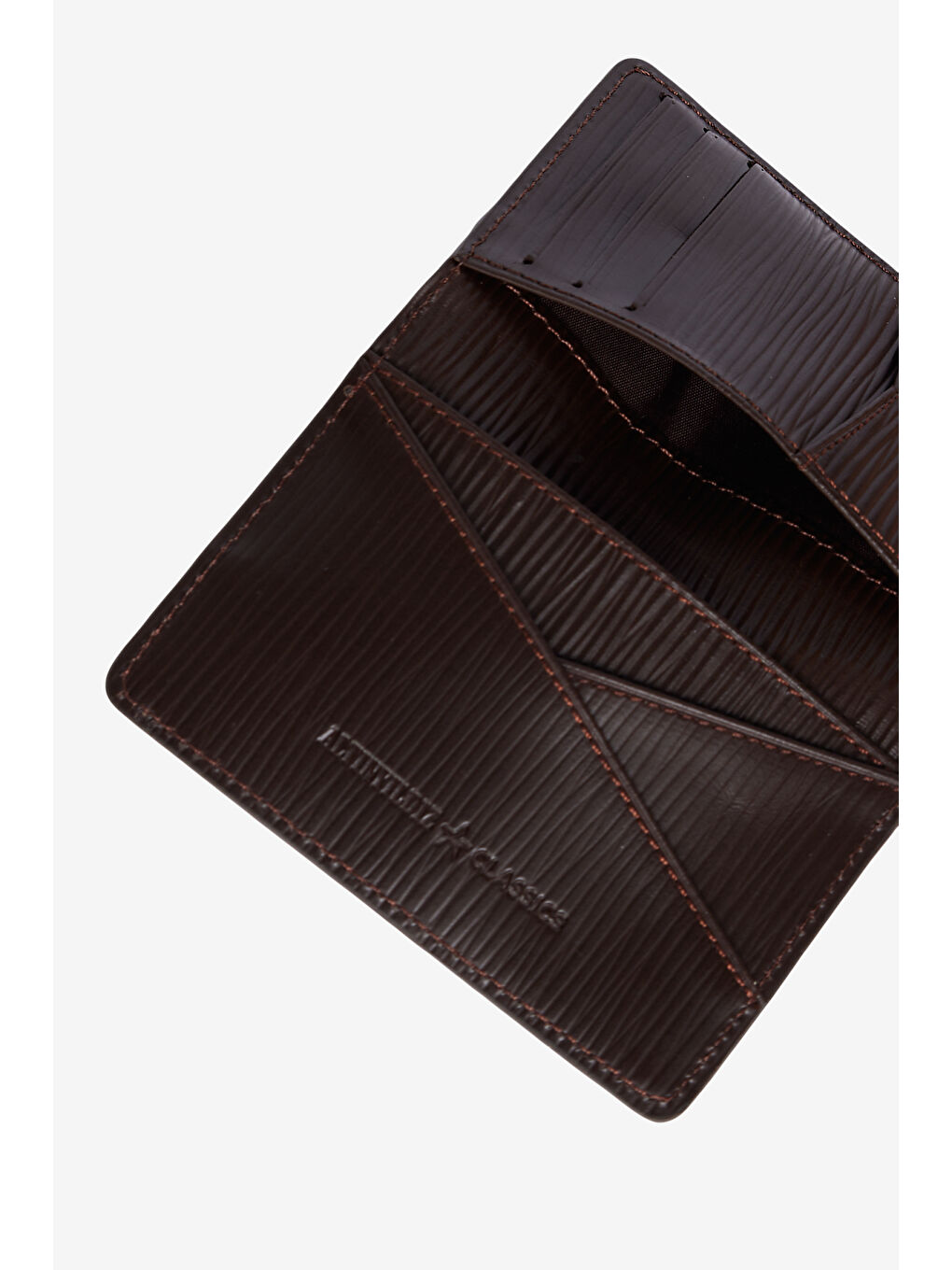 Erkek Kahverengi %100 Deri Cüzdan-5