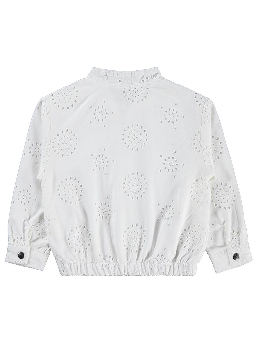 Girls Hakim Yaka 10-13 Yaş Ceket - Beyaz 13-14 Yaş-1