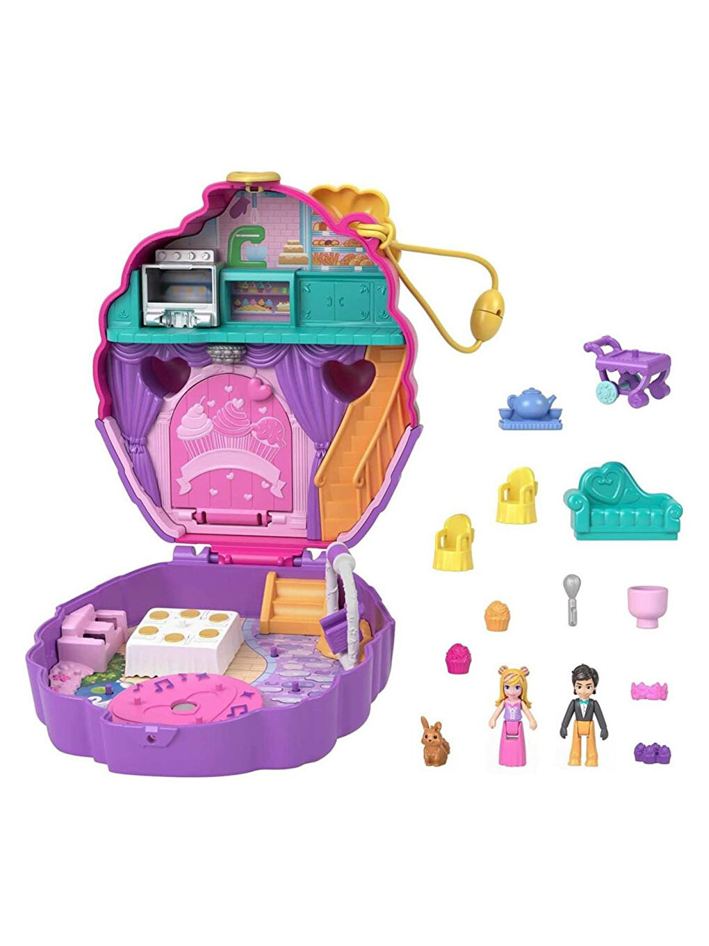 Polly Pocket Renksiz ve Maceraları Micro Oyun Setleri FRY35-HKV31 - 3