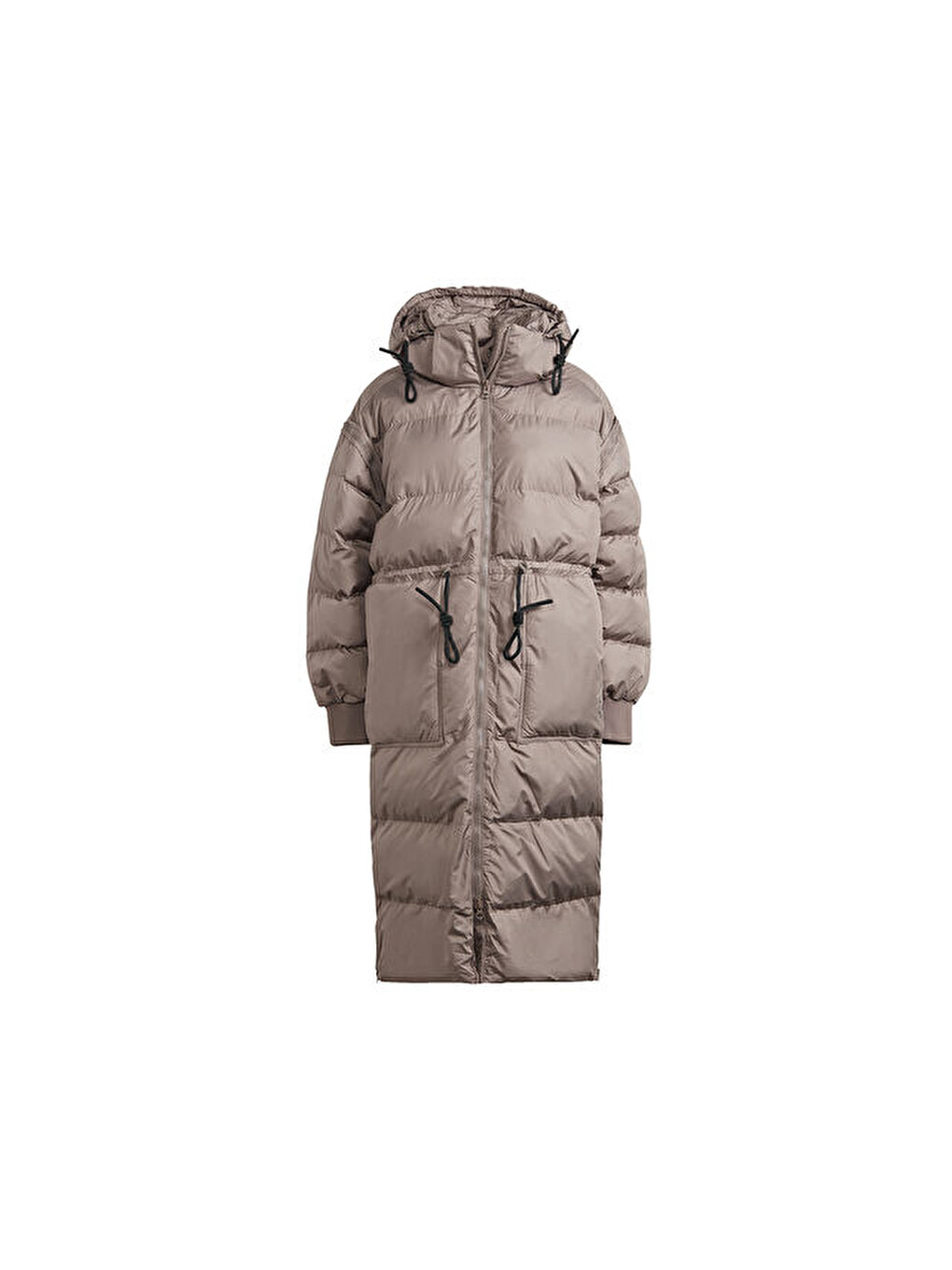 Asmc Long Puffa Kadın Günlük Mont It5737 Kahverengi-1