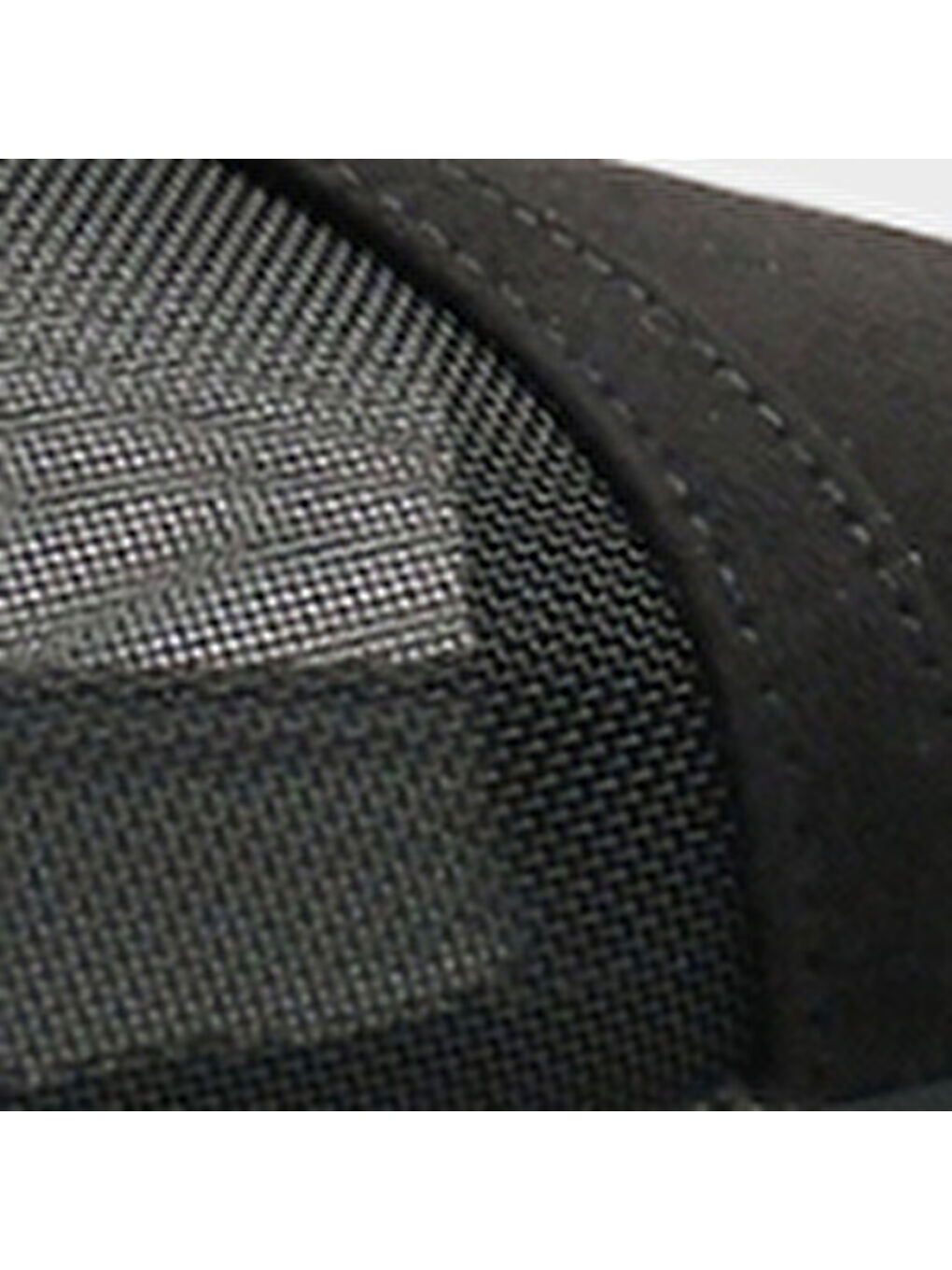 Siyah Kathryn Hakiki Deri Astarlı Sivri Burunlu Orta Topuklu Fileli Arkası Açık Kadın Ayakkabı-5