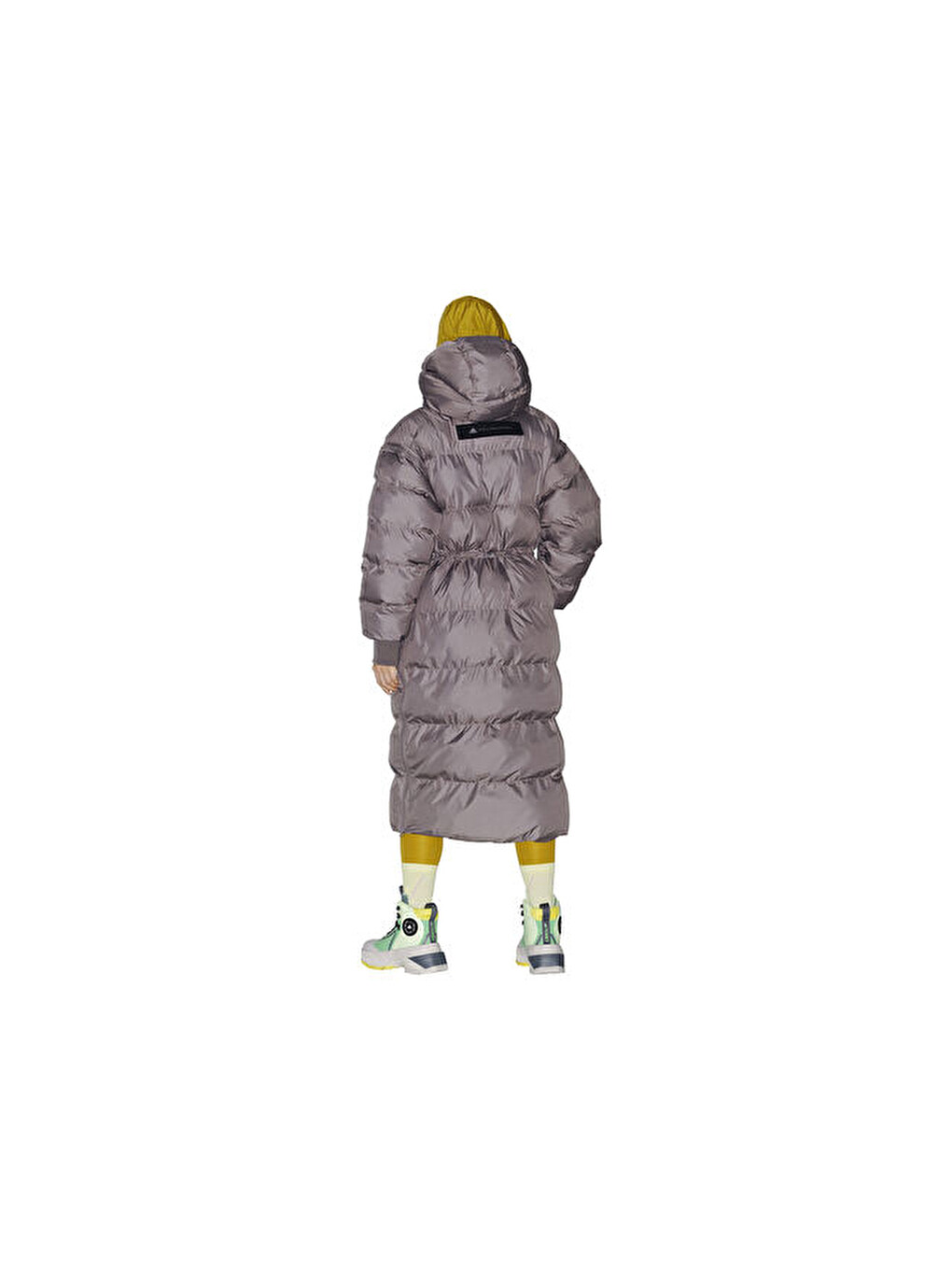 Asmc Long Puffa Kadın Günlük Mont It5737 Kahverengi-6