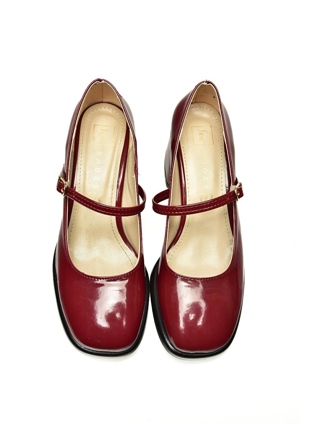 U5184220 Bordo Kadın Topuklu Ayakkabı-2