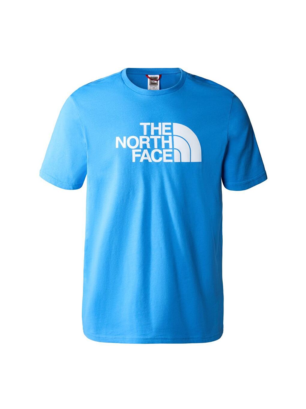 The North Face Easy Erkek Mavi Bisiklet Yaka Tişört