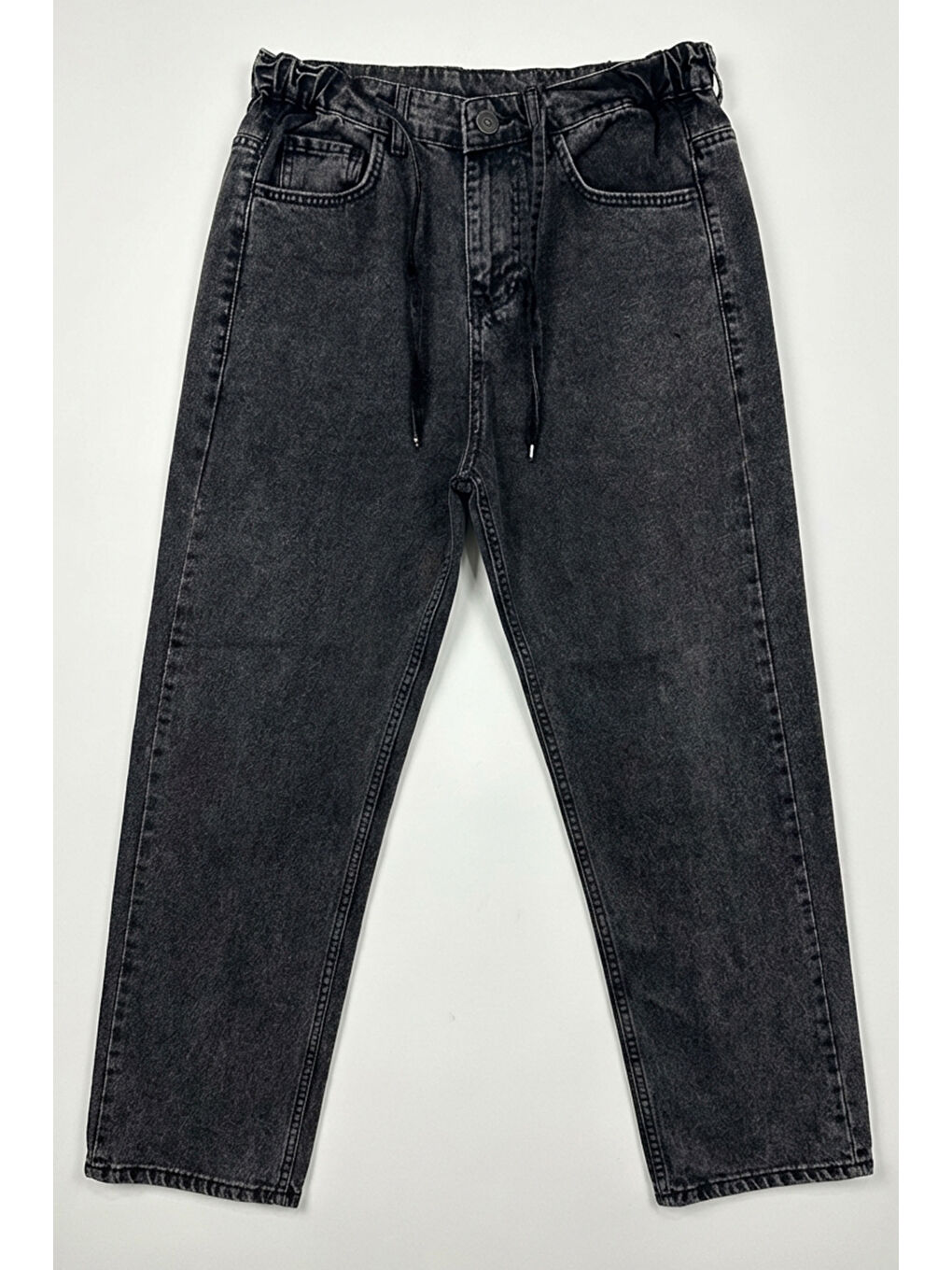 Erkek Rahat Kesim Baggy Jean Pantolon 30075 - Antrasit-5