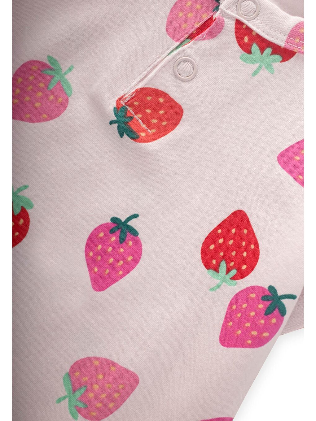 Pembe Kız Çocuk Desenli Tulum-2