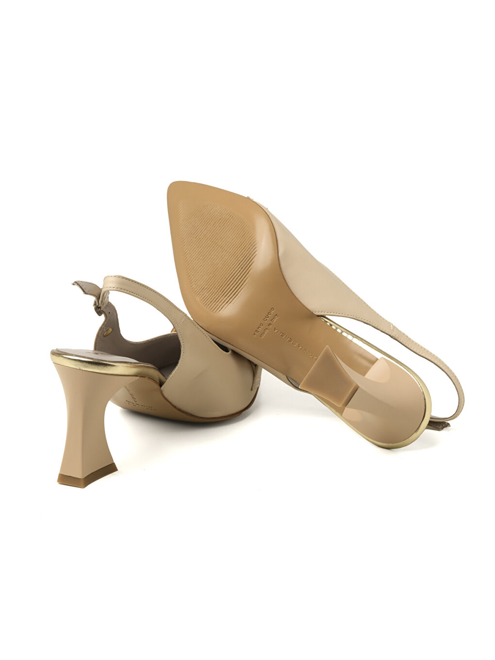 Ekru Kadın Topuklu / Stiletto 8F5148DP SOFTNIL PELLE CARNE-4