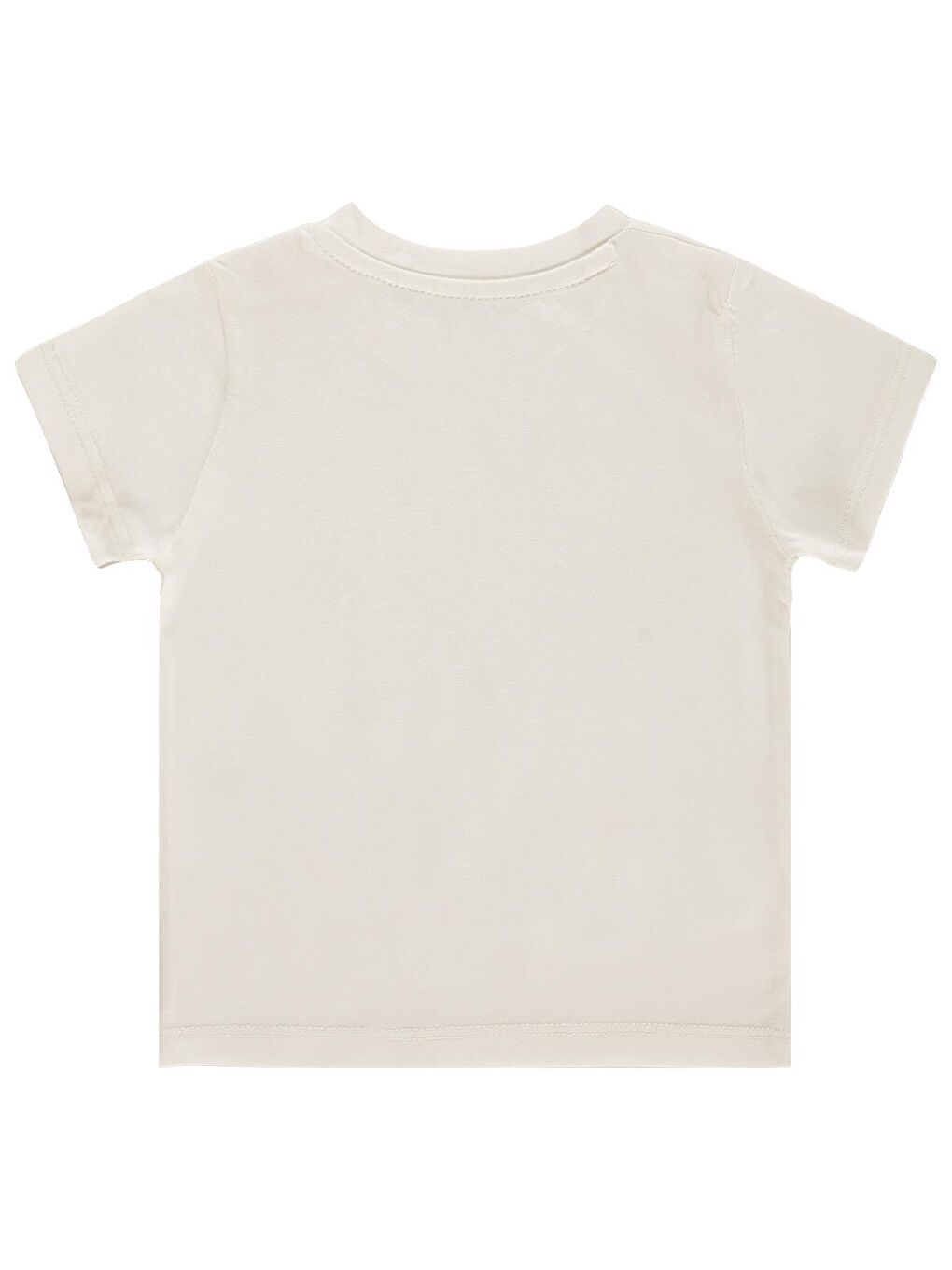 Baby Balık Nakışlı 6-18 Ay Tişört - Bej-1